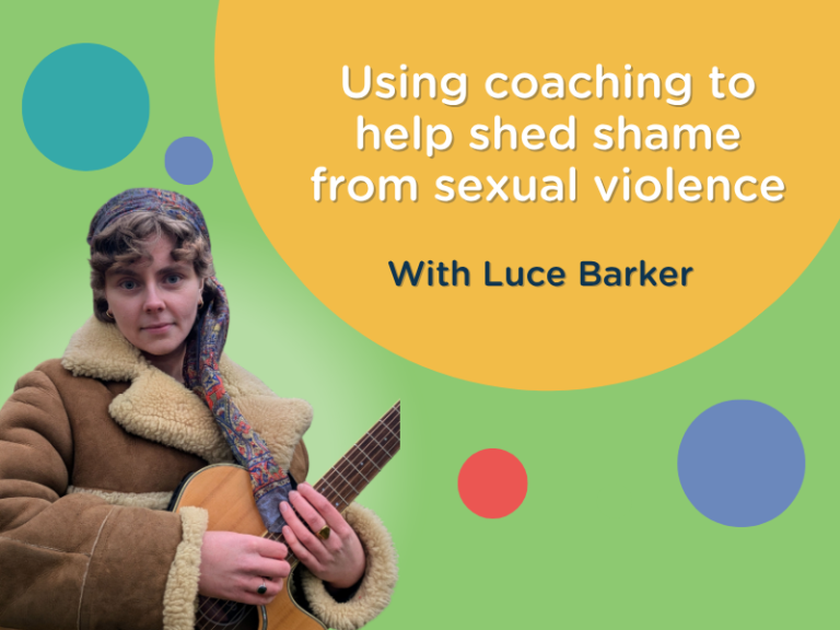 Shedding shame for sexual violence survivors through coaching and song-writing
